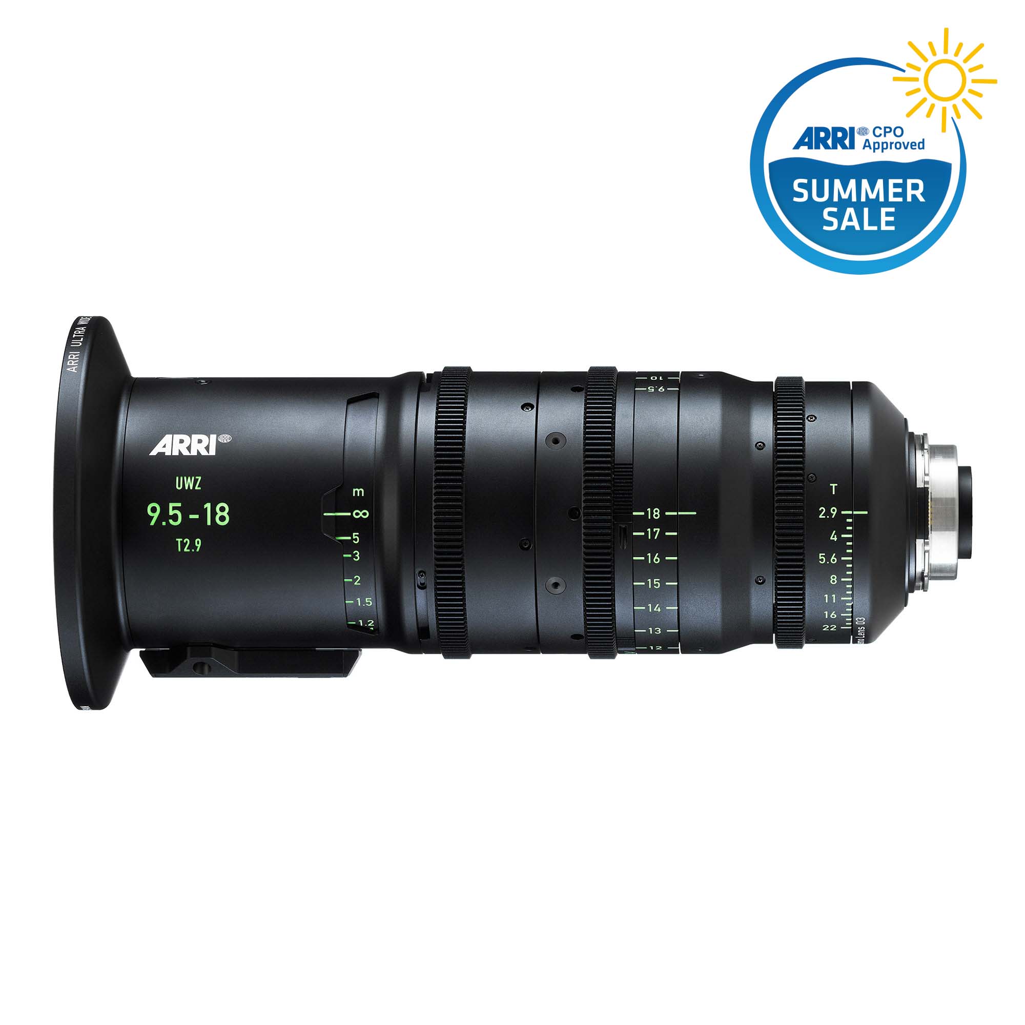 ARRI Ultra Wide Zoom 9.5-18T2.9 M