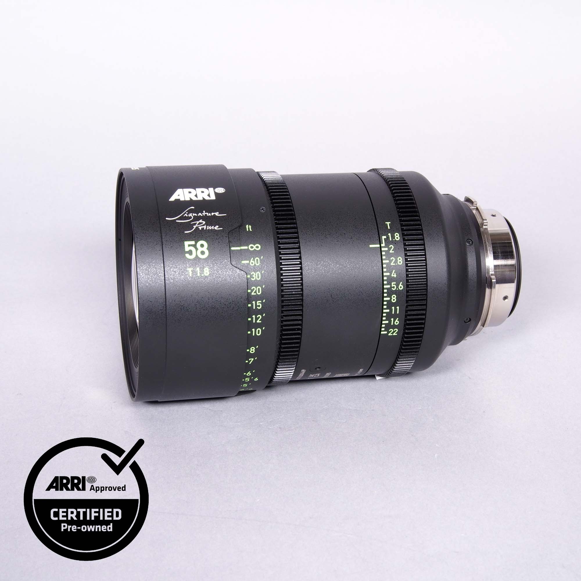 ARRI Signature Prime 58mm/T1.8 F