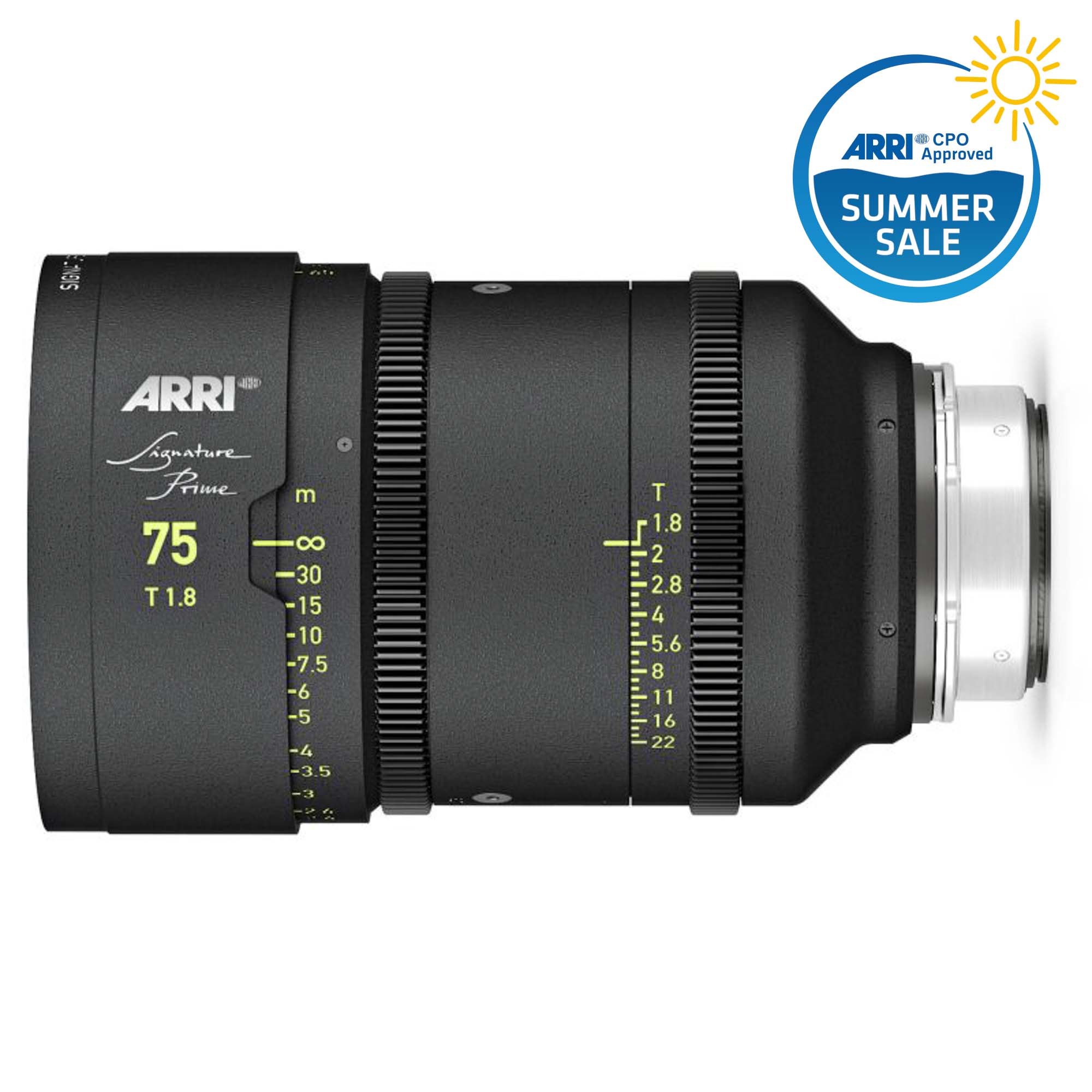 ARRI SIGNATURE PRIME 75/T1.8 M
