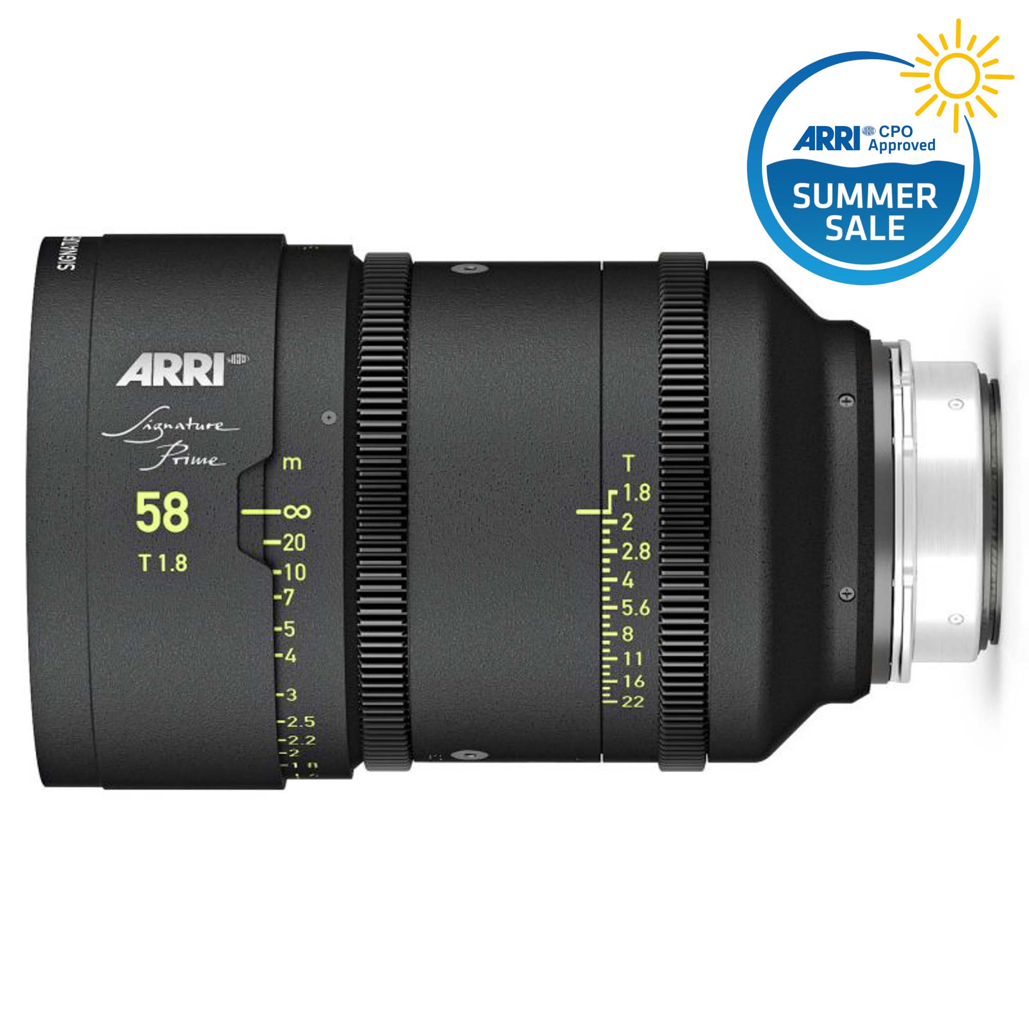 ARRI SIGNATURE PRIME 58/T1.8 M