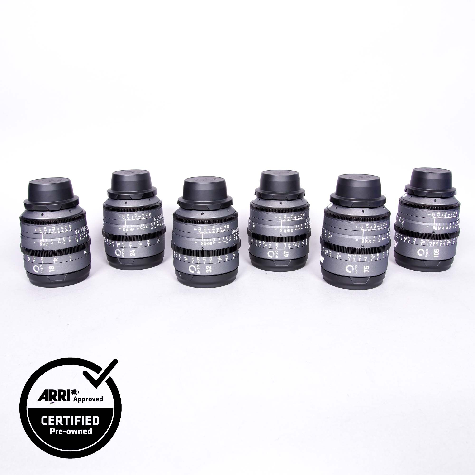 ARRI Ensō Prime Core Set (F)