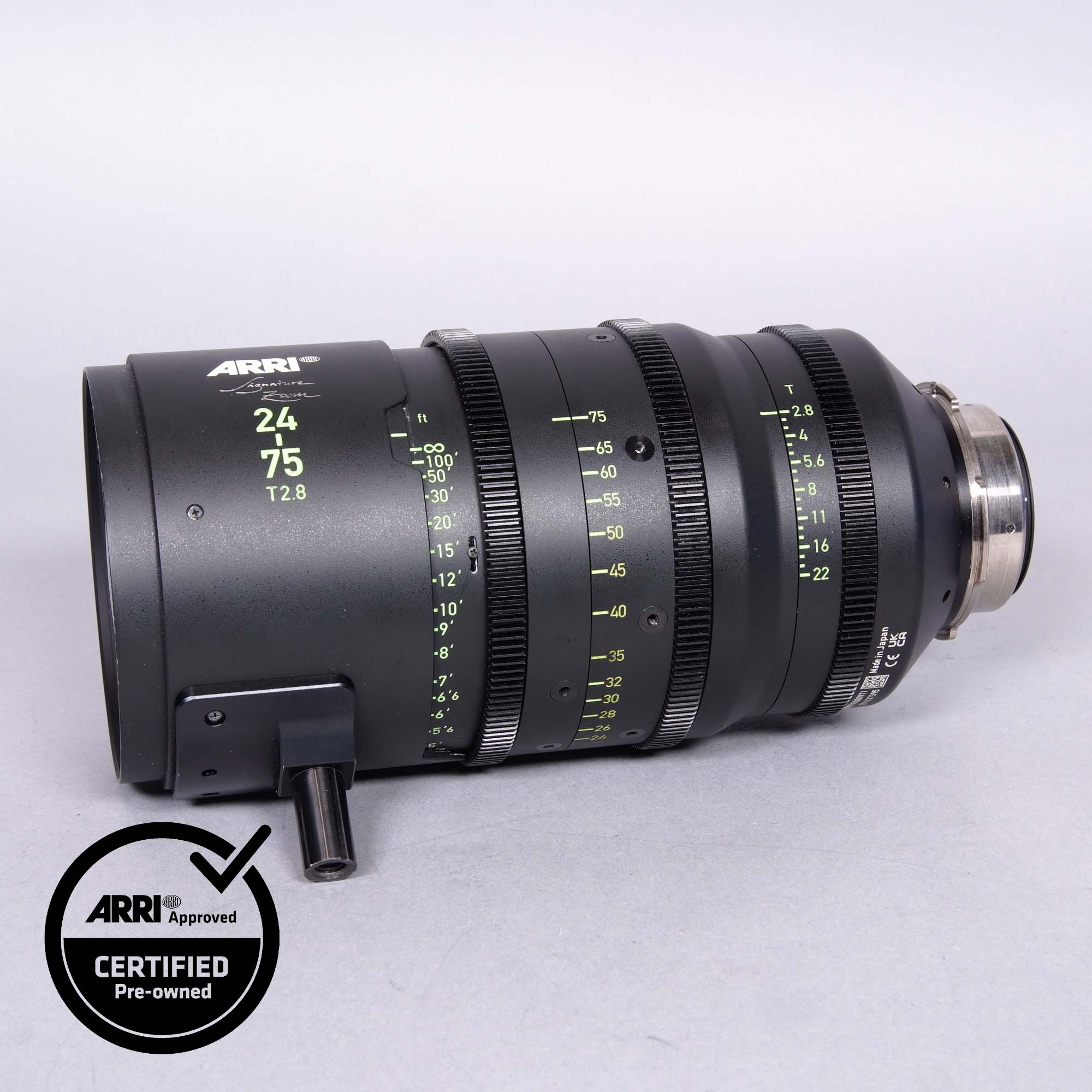 ARRI Signature Zoom 24-75mm/T2.8 F