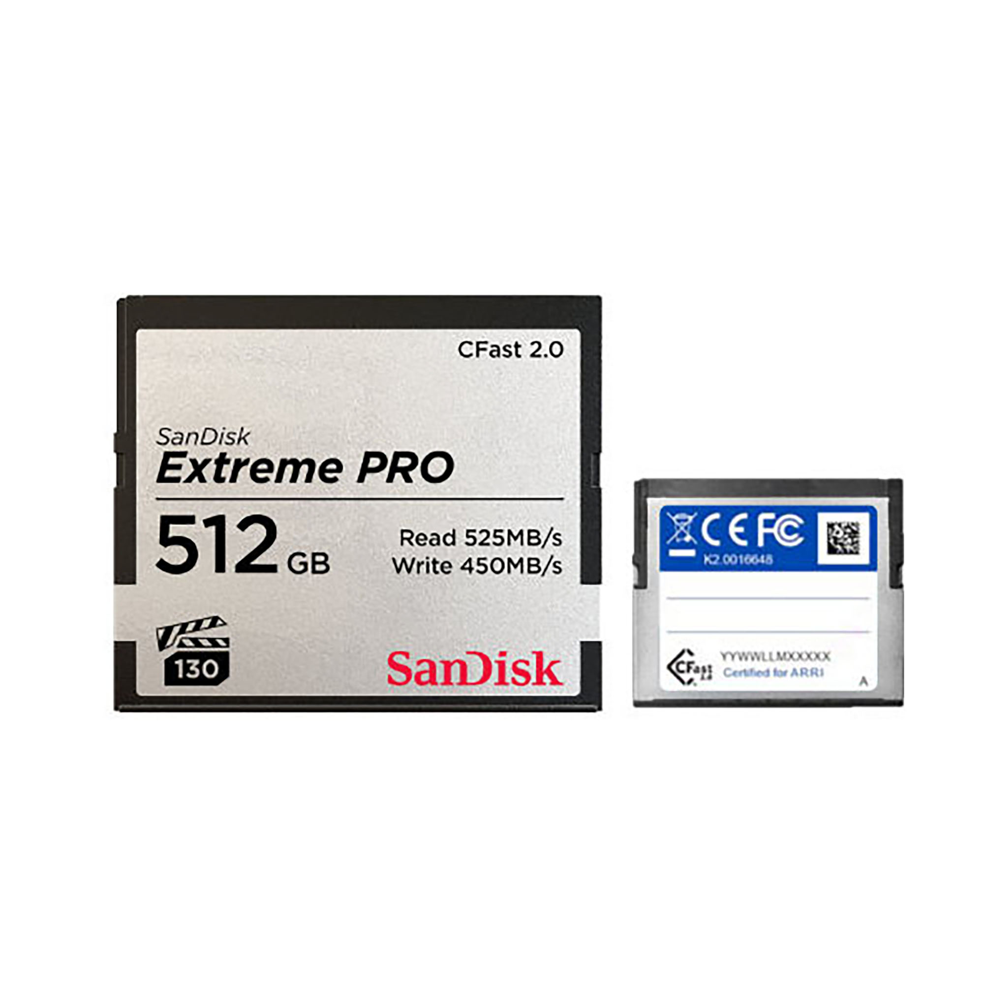 SanDisk CFast2.0 card 512GB