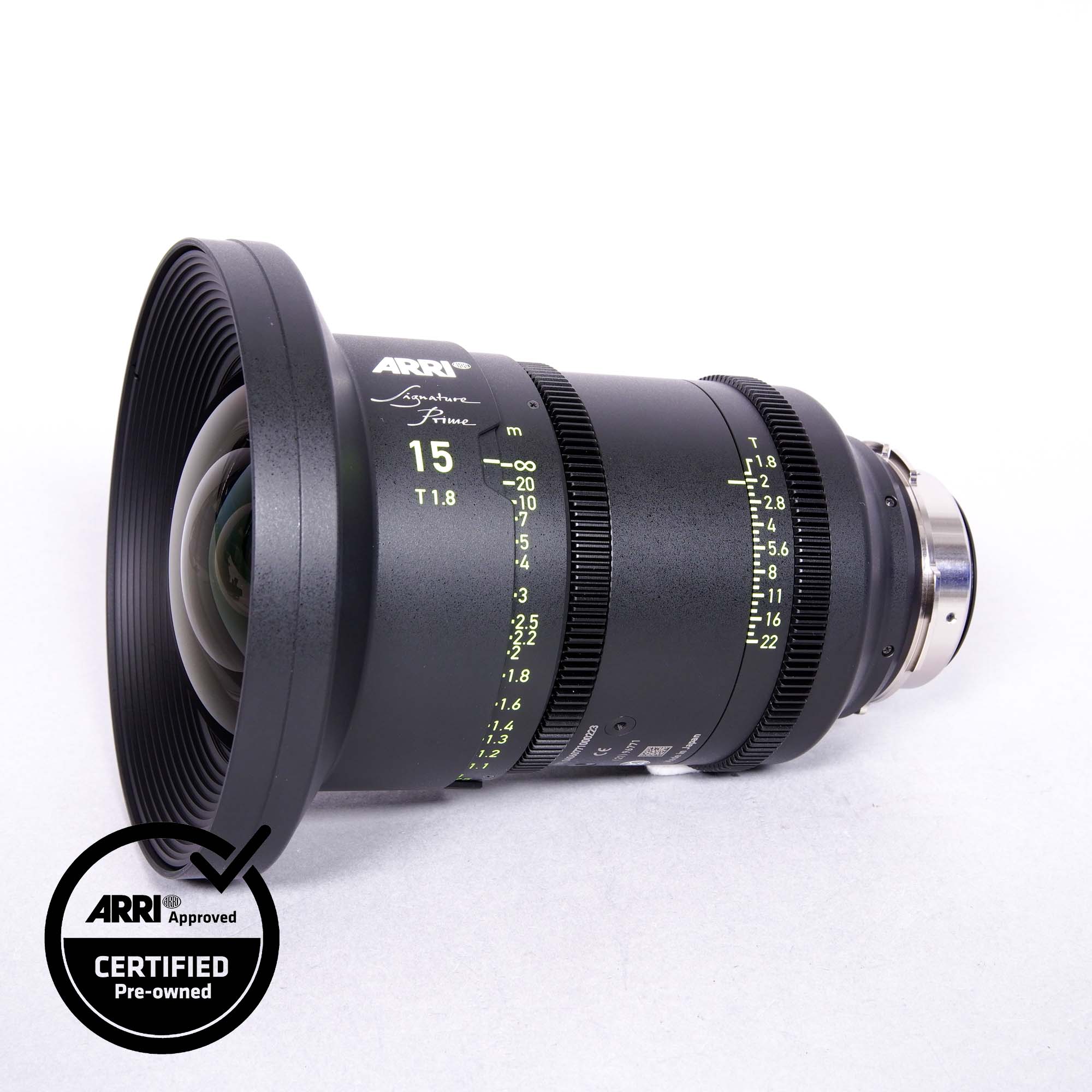 ARRI Signature Prime 15/T1.8 M