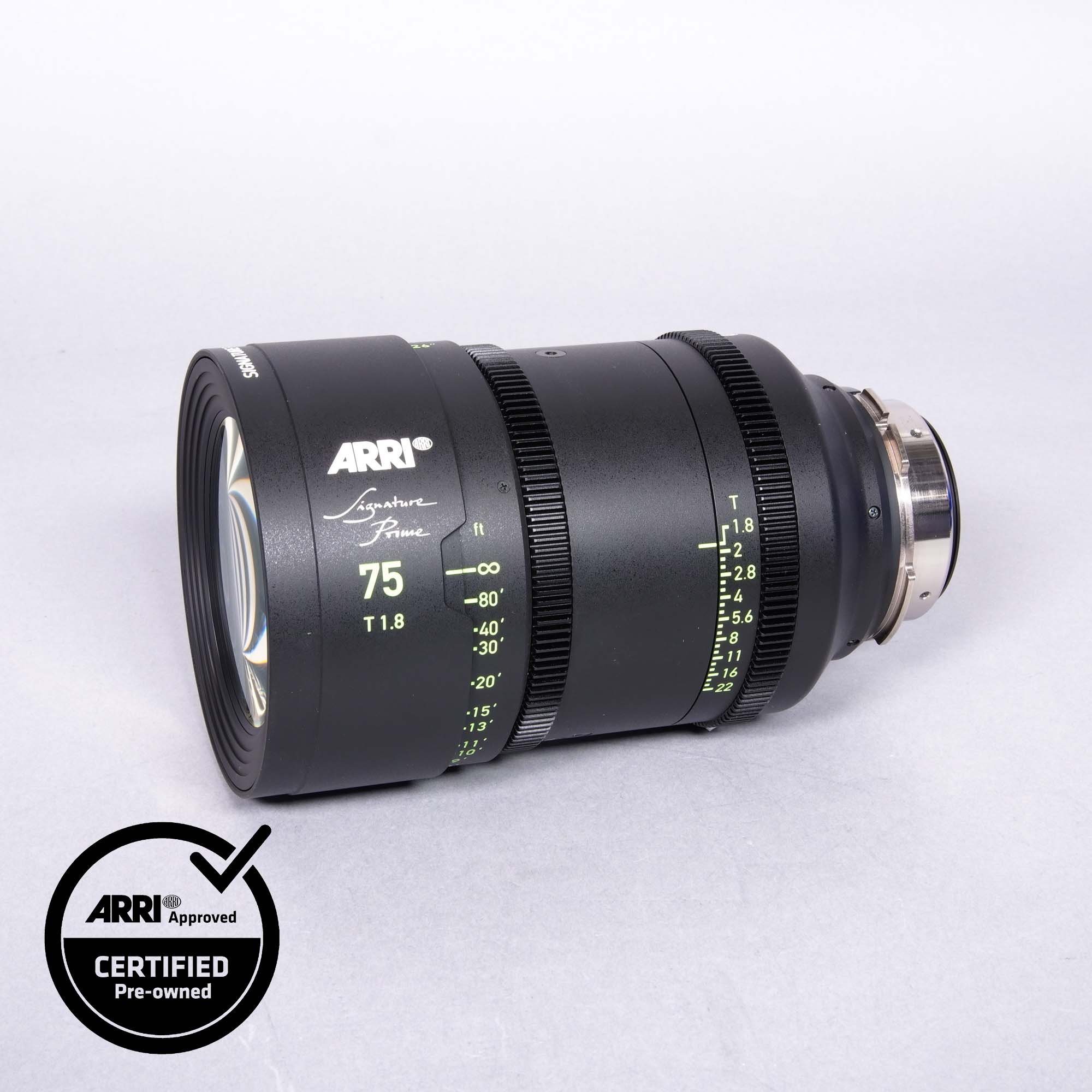 ARRI Signature Prime 75/T1.8 F