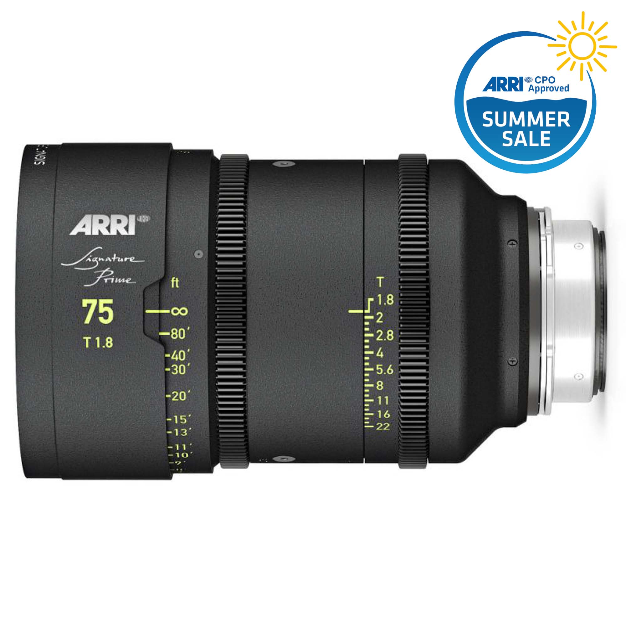 ARRI SIGNATURE PRIME 75/T1.8 F