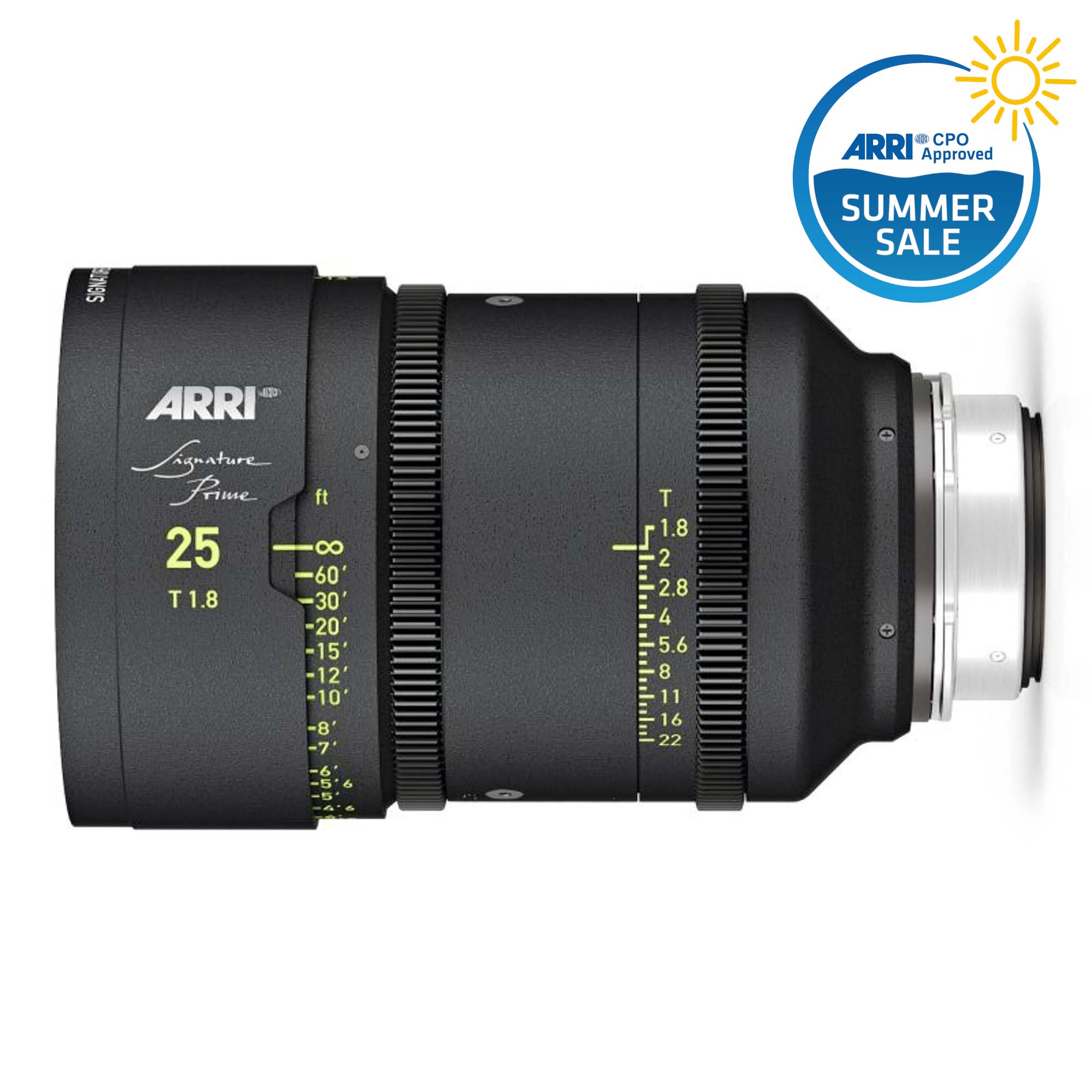 ARRI SIGNATURE PRIME 25/T1.8 F